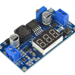 Convertidor DC-DC Elevador Ajustable de 20W con Display
