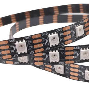 Cinta Led Ws2815 Pixel 12v Rgb Rollo 5mt Inteligente Arduino