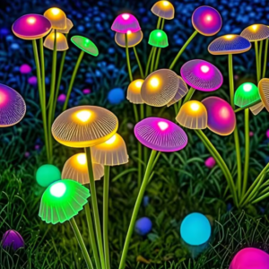Luces solares de jardín