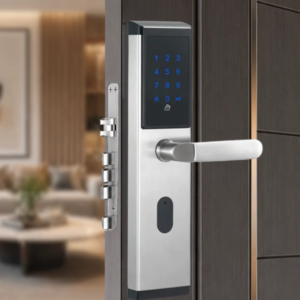 Cerradura TTLock (Clave / Tarjeta / Bluetooth) Ambas Direcciones – Plateada