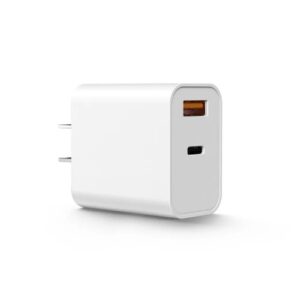 Cargador rápido de doble puerto USB QC/PD 30W