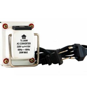 Elevador/Reductor de voltaje 110V/220V, 220V/110V 200W